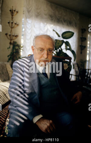 Portrait of Giorgio Manganelli - about 1989 ©Basso Cannarsa/Opale Stock Photo