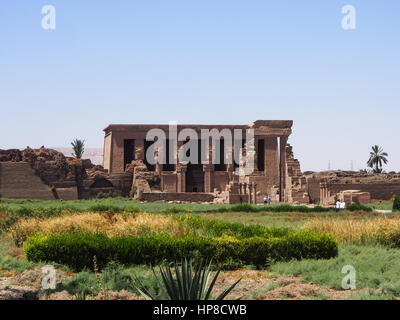 The Temple of Hathor, Dendera,  Egypt Stock Photo