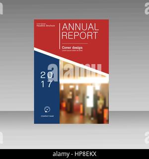 Annual report brochure flyer template A4 vector design, book cover layout design. Abstract color presentation templates Stock Vector