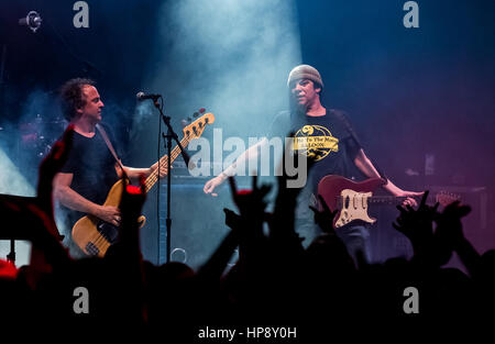 Las Vegas, NV, USA. 19th Feb, 2017. ***HOUSE COVERAGE*** WEEN at Brooklyn Bowl in Las vegas, NV on February 19, 2017. Credit: Erik Kabik Photography/Media Punch/Alamy Live News Stock Photo