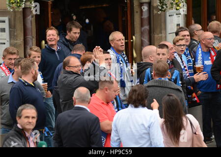Club Brugge fans in Manchester for Europe League against Manchester United