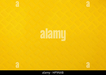 Close up yellow metal background and texture Stock Photo