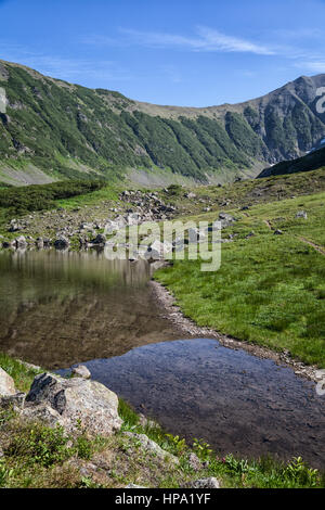 Nature of Kamchatka. Landscapes and magnificent views of the Kamchatka Peninsula. Stock Photo
