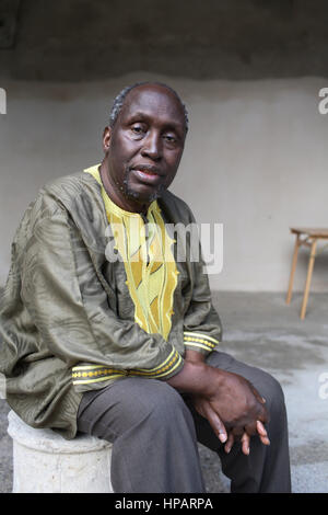 THIONG'O Ngugi Wa (James Ngugi) - Date : 20120905 ©Basso Cannarsa/Opale Stock Photo