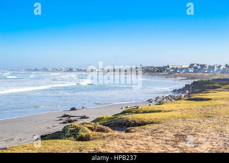 Early morning on Melkbosstrand beach South Africa Stock Photo