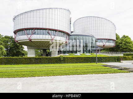 Europaeischer Gerichtshof fuer Menschenrechte, Strassburg Stock Photo