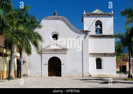 Honduras, View on the colonial San Fransisco church in Comayagua city in In Middle America Stock Photo