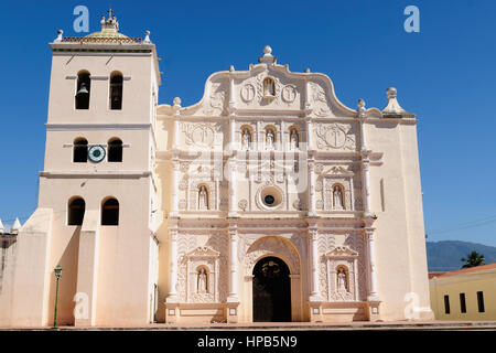 Honduras, View on the colonial Cathedral of Comayagua in Comayagua city in In Middle America Stock Photo