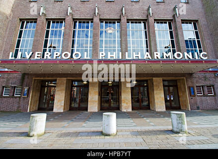 The Philharmonic Hall, on Hope St Liverpool UK Stock Photo