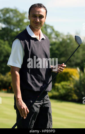 Lee Sharpe charity golf day at Mere Golf and Country Club.  Chris Bisson. Picture: Chris Bull Stock Photo