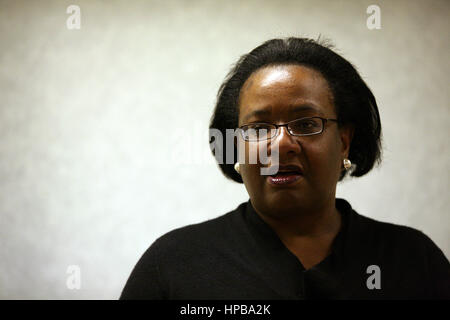Labour Party Conference.  Campaign group of Socialist MPs at the Mechanics Centre. Dianne Abbott. Picture: Chris Bull Stock Photo
