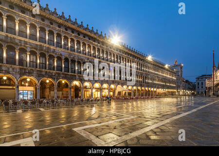 Piazza San Marco,  Venedig, Venezia, Venice, Italia, Europe, Stock Photo