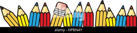 pencil color icon stock Stock Vector