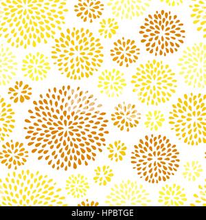 Summer seamless pattern with dandelions Stock Vector