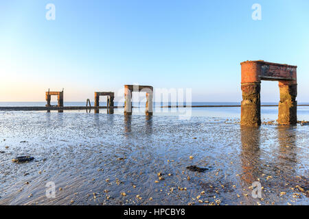 East Frisia or Eastern Friesland is a coastal region in the northwest of the German federal state of Lower Saxony. It is the middle section of Frisia  Stock Photo