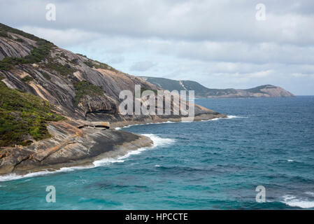 Ocean view in Torndirrup National Park, Albany, Western Australia Stock Photo