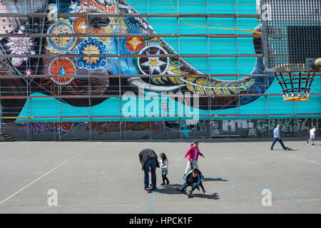 Germany,Kreuzberg,murals and street art Stock Photo