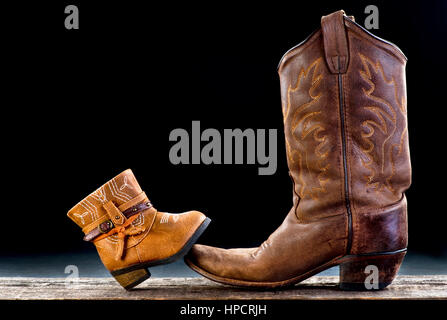 The giant cowboy boots at San Antonio's Northstar Mall Stock Photo - Alamy