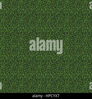 Natural grass seamless texture background in bright yellow green color tone. Top view of grass or stadium Stock Vector