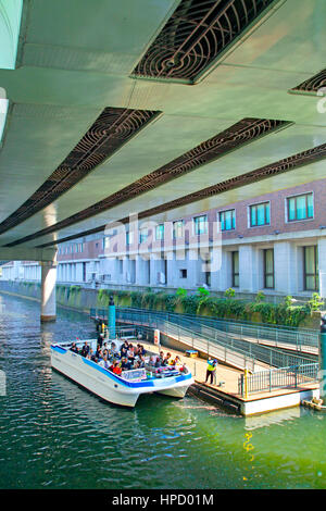 Nihonbashi Cruising Pier Tokyo Japan Stock Photo