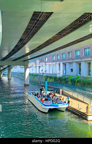 Nihonbashi Cruising Pier Tokyo Japan Stock Photo