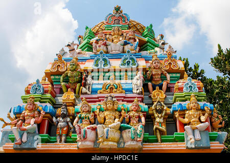 Kapaleeswarar temple in Chennai, Tamil Nadu province, India Stock Photo