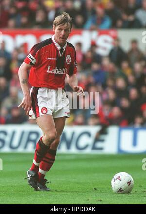 STUART PEARCE NOTTINGHAM FOREST FC 15 March 1997 Stock Photo