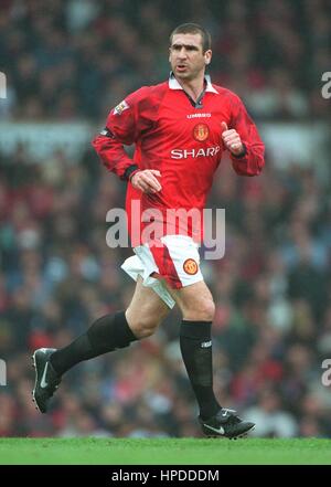 ERIC CANTONA MANCHESTER UNITED FC 15 March 1997 Stock Photo