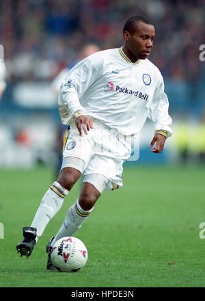 ROD WALLACE LEEDS UNITED FC 04 April 1997 Stock Photo