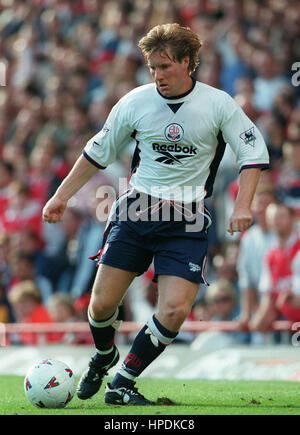 ANDY TODD BOLTON WANDERERS FC 17 September 1997 Stock Photo