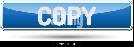 COPY - Abstract beautiful button with text. Stock Vector