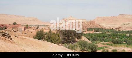 Ait-Ben-Haddou citadel Morocco Stock Photo