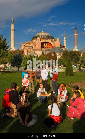 Hagia Sophia, Sultanahmet Park, Istanbul, Turkey Stock Photo - Alamy