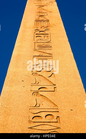 Obelisk of Theodosius in the Hippodrome of Constantinople, Istanbul, Turkey Stock Photo