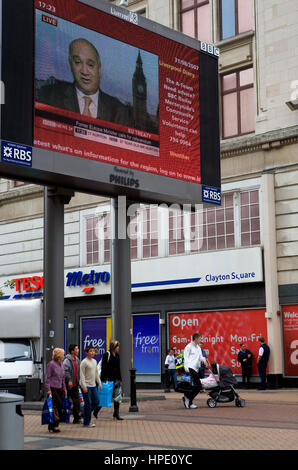 Clayton square (shopping zone). Liverpool. England. UK Stock Photo