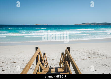 Twilight beach in Esperance, Western Australia Stock Photo