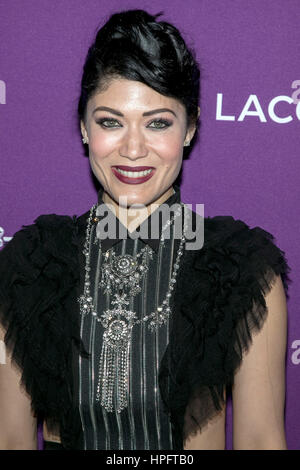 Los Angeles, USA. 21st Feb, 2017. Designer Eulyn C. Hufkie arrives at the 19th Costume Designers Guild Awards, CDGA, at Hotel Beverly Hilton in Los Angeles, USA, on 21 February 2017. Credit: dpa picture alliance/Alamy Live News Stock Photo