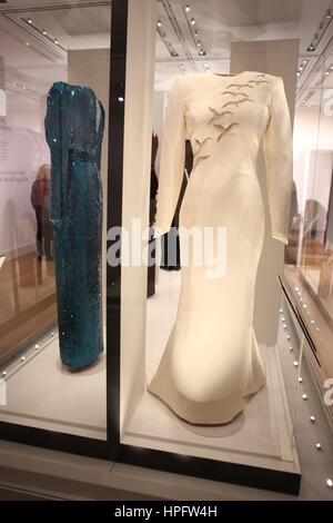 Diana's Gowns on display @ Kensigton Museum 2017 ....TRACE Stock Photo