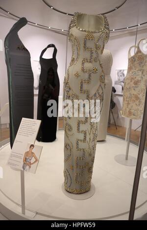 Diana's Gowns on display @ Kensigton Museum 2017 ....TRACE Stock Photo