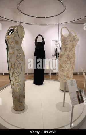 Diana's Gowns on display @ Kensigton Museum 2017 ....TRACE Stock Photo