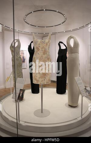 Diana's Gowns on display @ Kensigton Museum 2017 ....TRACE Stock Photo