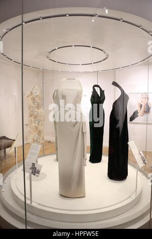 Diana's Gowns on display @ Kensigton Museum 2017 ....TRACE Stock Photo