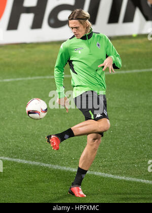 Florence, Italy. 22nd Feb, 2017. Borussia Moenchengladbach's coach ...