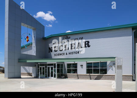 National Museum of Nuclear Science & History in Albuquerque, New Mexico Stock Photo