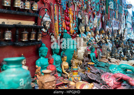 Local ladakhi handicraft for sale in flea Stock Photo