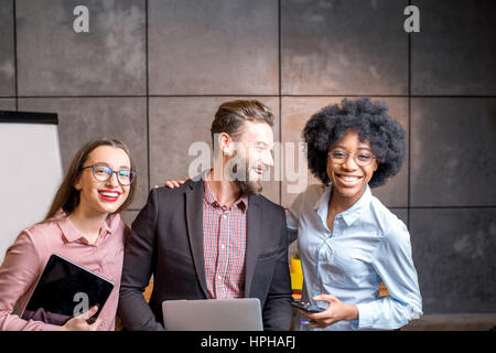 Portrait of multi ethnic coworkers Stock Photo