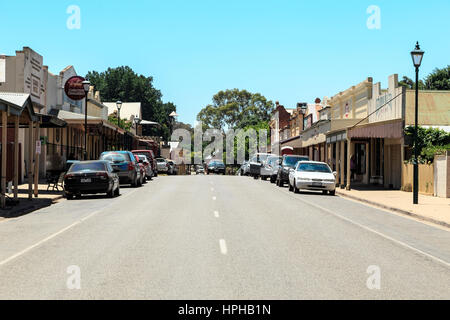 Historic town of Chiltern, Victoria, Australia Stock Photo