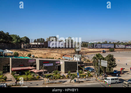 Meskel Square, Addis Ababa, Ethiopia Stock Photo