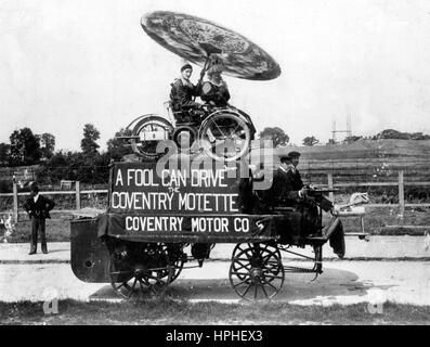 Lady Godiva show in Coventry 1897 Stock Photo