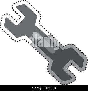 Construction tools symbol icon vector illustration graphic design Stock Vector